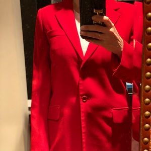 Red BCBG Blazer - like New